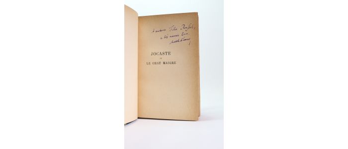 FRANCE : Jocaste et le chat maigre - Signiert - Edition-Originale.com
