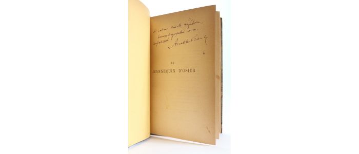 FRANCE : Le mannequin d'osier - Libro autografato - Edition-Originale.com