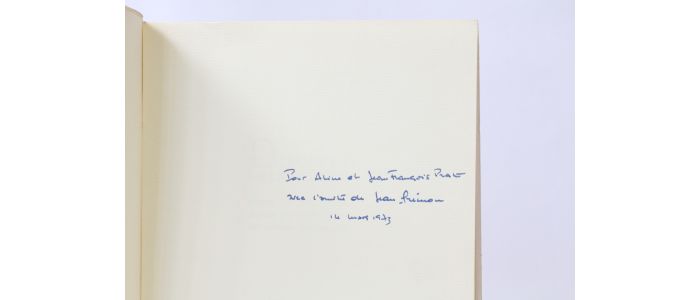 FREMON : Discours de la fatigue - Signed book, First edition - Edition-Originale.com