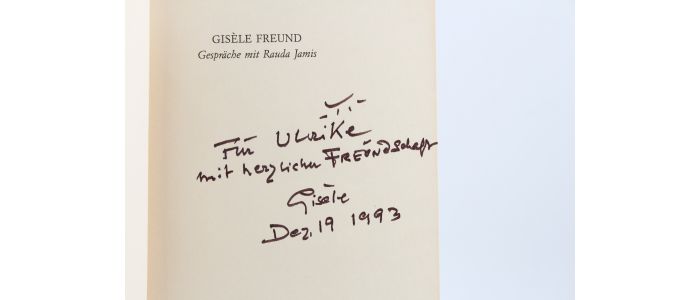 FREUND : Gespräche mit Rauda Jamis - Libro autografato, Prima edizione - Edition-Originale.com