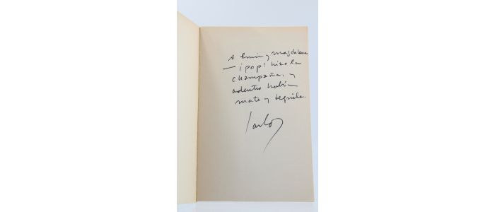 FUENTES : Chant des aveugles - Autographe, Edition Originale - Edition-Originale.com