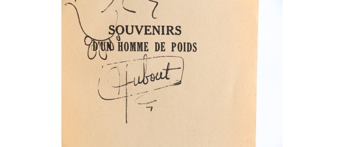 GABRIELLO : Souvenirs d'un Homme de Poids - Libro autografato, Prima edizione - Edition-Originale.com