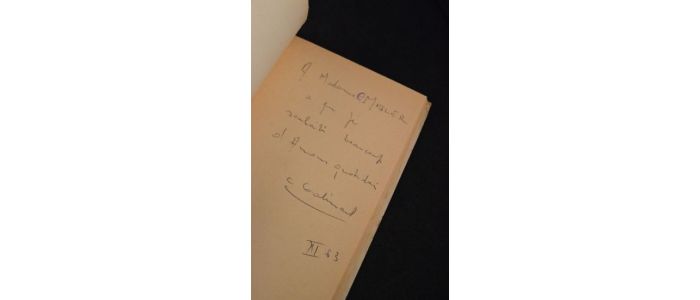GALLIMARD : L'amour quotidien - Autographe, Edition Originale - Edition-Originale.com