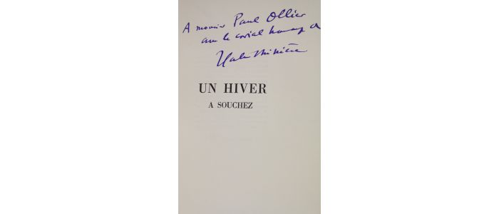 GALTIER-BOISSIERE : Un hiver à Souchez - Signiert, Erste Ausgabe - Edition-Originale.com