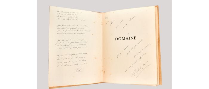 GANZO : Domaine - Signed book - Edition-Originale.com