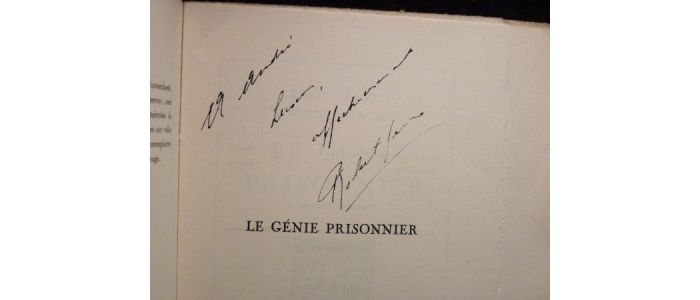 GANZO : Le génie prisonnier - Signiert, Erste Ausgabe - Edition-Originale.com
