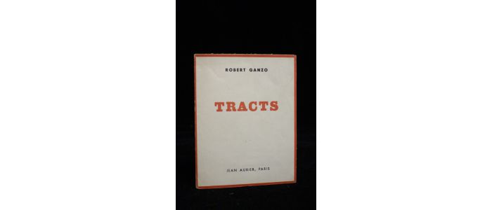GANZO : Tracts - First edition - Edition-Originale.com