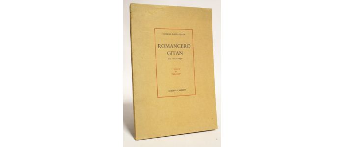GARCIA LORCA : Romancero gitan - Prima edizione - Edition-Originale.com