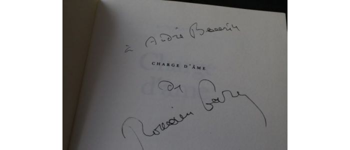 GARY : Charge d'âme - Signed book, First edition - Edition-Originale.com