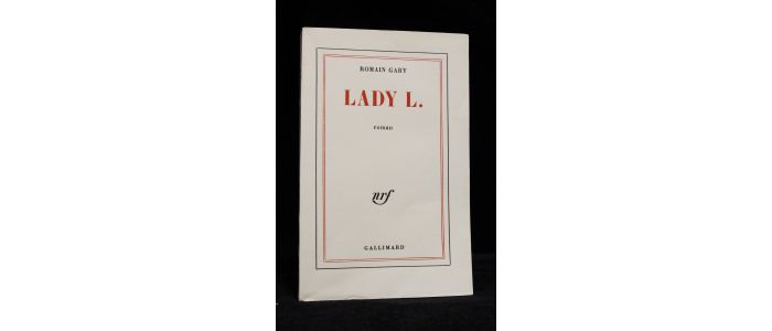 GARY : Lady L - Edition Originale - Edition-Originale.com