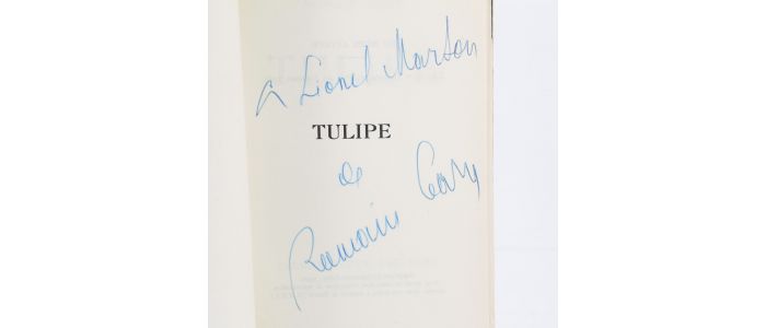 GARY : Tulipe - Autographe, Edition Originale - Edition-Originale.com