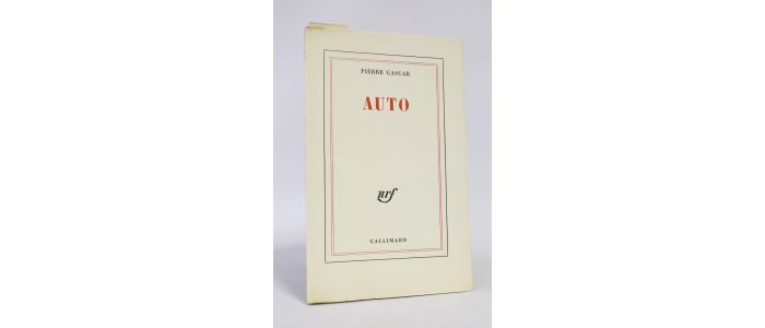 GASCAR : Auto - First edition - Edition-Originale.com