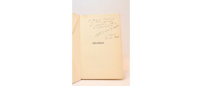 GASSOL : Dolorosa - Libro autografato, Prima edizione - Edition-Originale.com