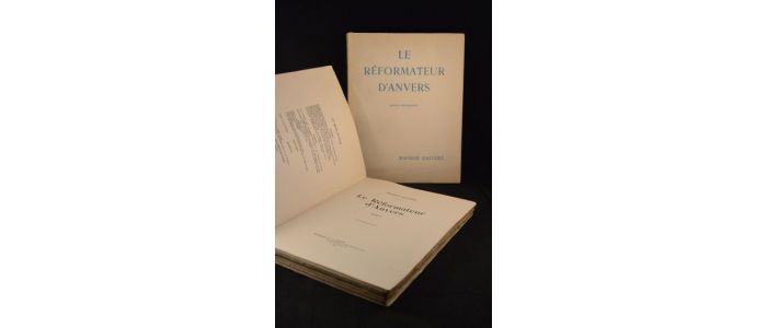 GAUCHEZ : Le réformateur d'Anvers - First edition - Edition-Originale.com