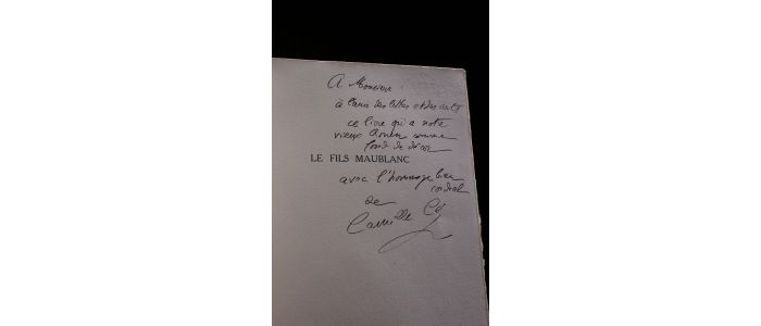 GAUMENT : Le fils Maublanc - Libro autografato - Edition-Originale.com