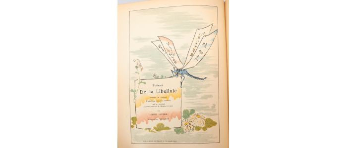 GAUTIER : Poèmes de la libellule - First edition - Edition-Originale.com