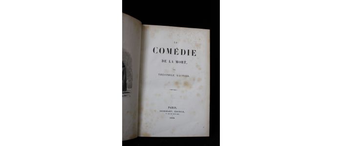 GAUTIER : La comédie de la mort - First edition - Edition-Originale.com