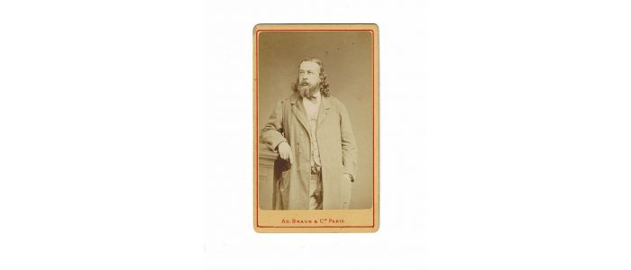 GAUTIER : [PHOTOGRAPHIE] Portrait photographique de Théophile Gautier - Erste Ausgabe - Edition-Originale.com