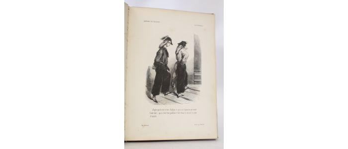 GAVARNI : Oeuvres choisies. Etudes de moeurs contemporaines. 1- Les enfants terribles. Traductions en langue vulgaire. Les lorettes. Les actrices. Notices par Théophile Gautier et Laurent-Jan. 2- Fourberies de femmes en matière de sentiment. Clichy. Paris le soir. Notices par Laurent-Jan, Auguste Lireux et Léon Gozlan. 3- Le Carnaval à Paris. Paris le matin. Les étudiants de Paris. Notices par Théophile Gautier, A. Barthet et A. de Soubiran. 4- La vie de jeune homme. Les débardeurs. Notices par P.J. Stahl. - Edition Originale - Edition-Originale.com