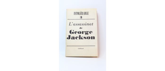 GENET : L'assassinat de George Jackson - Erste Ausgabe - Edition-Originale.com