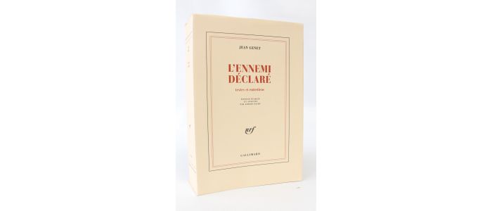 GENET : L'ennemi déclaré - First edition - Edition-Originale.com