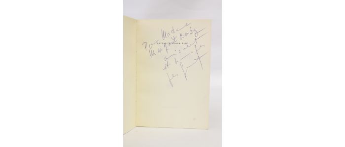 GENET : Lettres à Roger Blin - Signed book, First edition - Edition-Originale.com