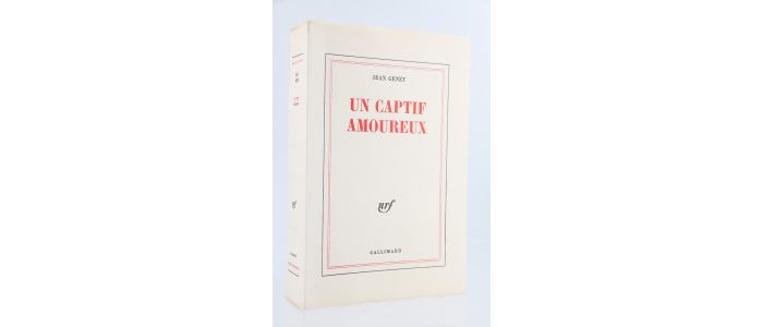GENET : Un captif amoureux - Prima edizione - Edition-Originale.com