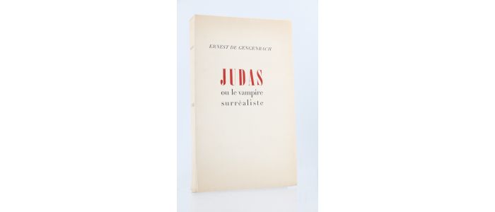 GENGENBACH : Judas ou le vampire surréaliste - Libro autografato, Prima edizione - Edition-Originale.com