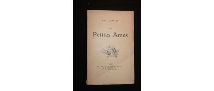 GERALDY : Les petites âmes - First edition - Edition-Originale.com