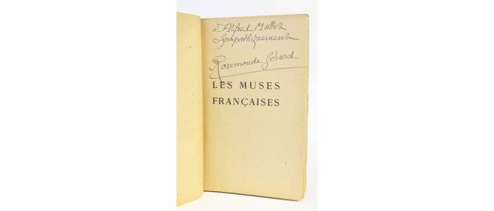 GERARD : Les muses françaises - Signed book, First edition - Edition-Originale.com