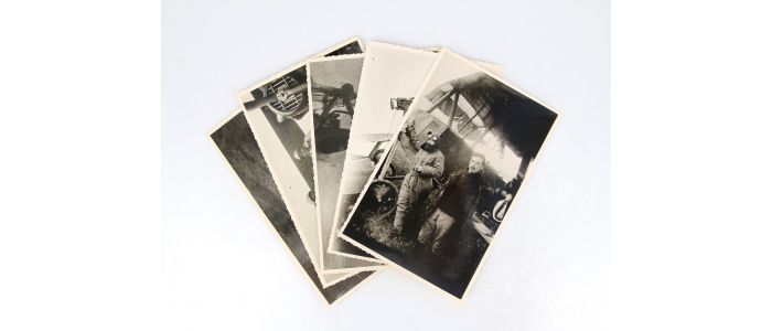 GERBAULT : 5 photographies d'époque de l'aviateur durant la Grande Guerre - Erste Ausgabe - Edition-Originale.com