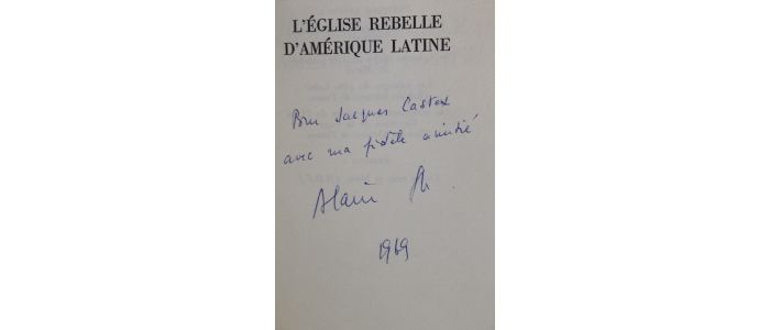 GHEERBRANT : L'église rebelle d'Amérique latine - Signed book, First edition - Edition-Originale.com