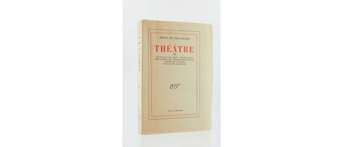 GHELDERODE : Théâtre III  - Edition Originale - Edition-Originale.com