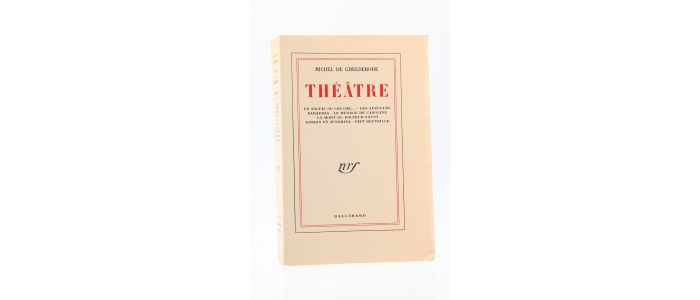 GHELDERODE : Théâtre V - Edition Originale - Edition-Originale.com