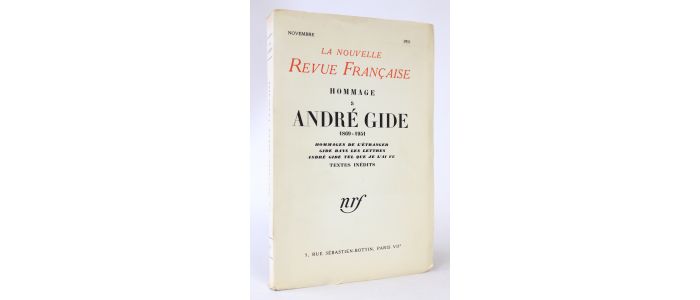 GIDE : Hommage à André Gide - Prima edizione - Edition-Originale.com
