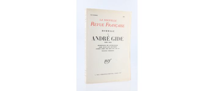 GIDE : Hommage à André Gide - Erste Ausgabe - Edition-Originale.com