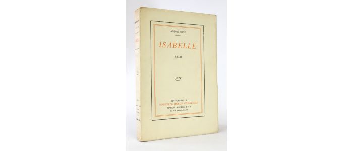 GIDE : Isabelle - Erste Ausgabe - Edition-Originale.com