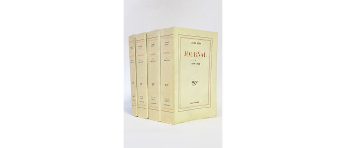 GIDE : Journal I, II, III & IV - Edition Originale - Edition-Originale.com