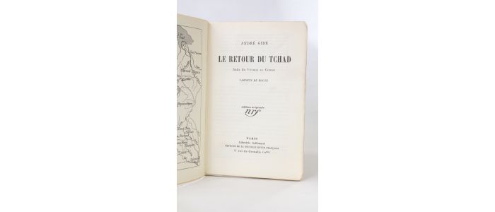 GIDE : Le retour du Tchad - Prima edizione - Edition-Originale.com
