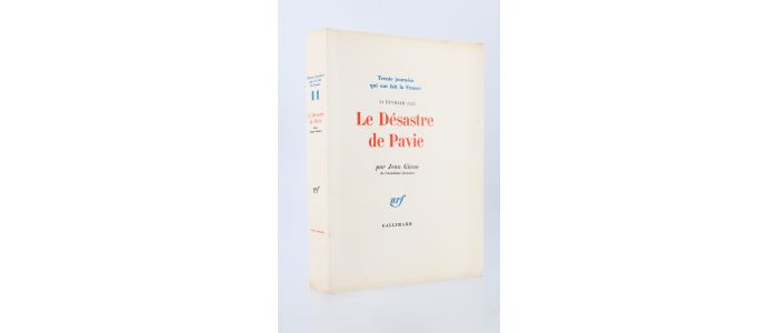 GIONO : Le Désastre de Pavie - Edition Originale - Edition-Originale.com