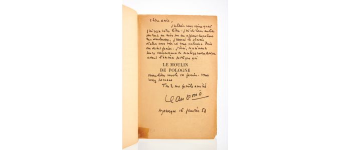 GIONO : Le moulin de Pologne - Signed book, First edition - Edition-Originale.com