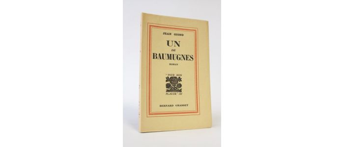 GIONO : Un de Baumugnes - Prima edizione - Edition-Originale.com