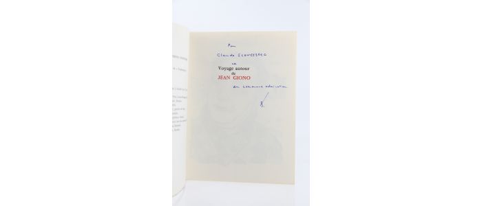 GIONO : Voyage autour de Jean Giono - Autographe, Edition Originale - Edition-Originale.com