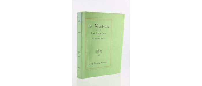 GIRAUDOUX : La menteuse suivi de Les Gracques - First edition - Edition-Originale.com