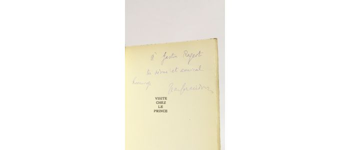 GIRAUDOUX : Visite chez le prince - Signed book, First edition - Edition-Originale.com