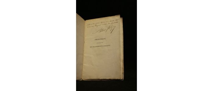 GLATIGNY : Prologue représenté pour l'ouverture du théâtre des Délassements-commiques - Libro autografato, Prima edizione - Edition-Originale.com
