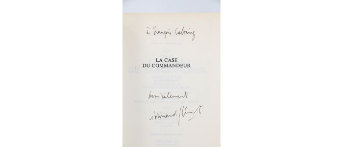 GLISSANT : La case du commandeur - Libro autografato, Prima edizione - Edition-Originale.com