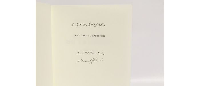 GLISSANT : La cohée du lamentin - Poétique V - Signiert, Erste Ausgabe - Edition-Originale.com