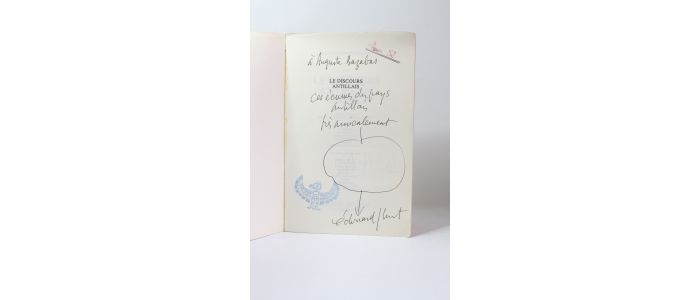 GLISSANT : Le discours antillais - Signed book, First edition - Edition-Originale.com