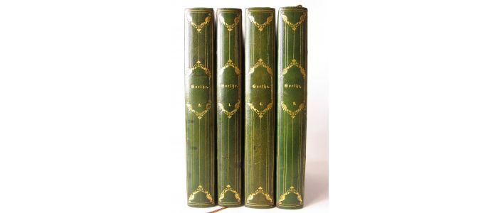 GOETHE : Goethe's poetische und prosaische werke in zwei banden. [Oeuvres complètes] - Edition-Originale.com